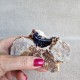 Azurite - Cristal sur gangue - Maroc