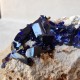 Azurite - Cristaux sur gangue - Maroc