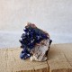 Azurite - Cristaux sur gangue - Maroc