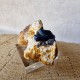 Azurite - Cristaux sur gangue - Maroc