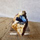 Azurite - Cristaux sur gangue - Maroc
