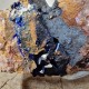 Azurite - Cristaux sur gangue - Maroc