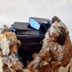 Azurite - Cristaux sur gangue - Maroc