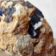 Azurite - Cristaux sur gangue - Maroc