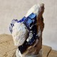 Azurite - Cristaux sur gangue - Maroc