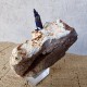 Azurite - Cristaux sur gangue - Maroc