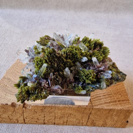 Épidote, Quartz et Axinite - Lima, Pérou
