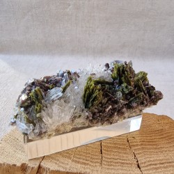 Épidote, Quartz et Axinite - Lima, Pérou