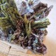 Épidote, Quartz et Axinite - Lima, Pérou