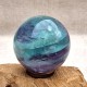 Fluorite multicolore - Sphère
