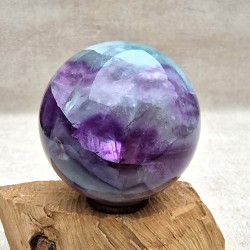 Fluorite multicolore - Sphère