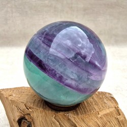 Fluorite multicolore - Sphère
