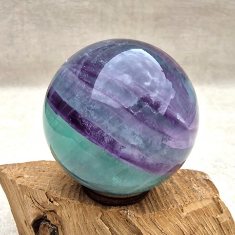 Fluorite multicolore - Sphère