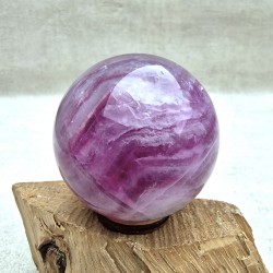 Fluorite violette - Sphère
