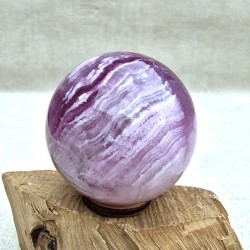 Fluorite violette - Sphère
