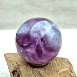 Fluorite violette - Sphère