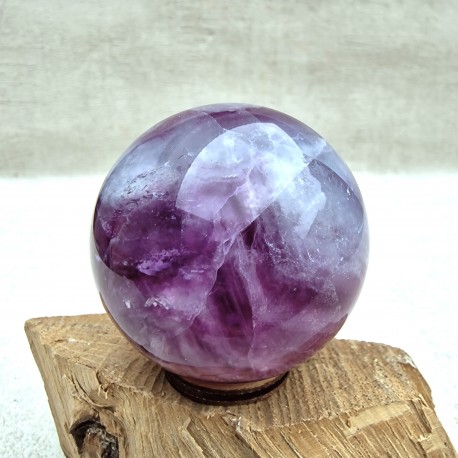 Fluorite violette - Sphère
