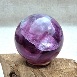 Fluorite violette - Sphère