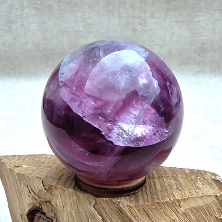Fluorite violette - Sphère