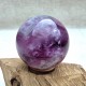 Fluorite violette - Sphère
