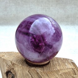 Fluorite violette - Sphère