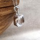 Cristal de Roche - Pendentif argent 925