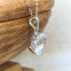 Cristal de Roche - Pendentif argent 925