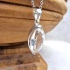 Cristal de Roche - Pendentif argent 925