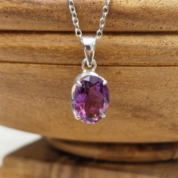 Améthyste - Pendentif Argent 925