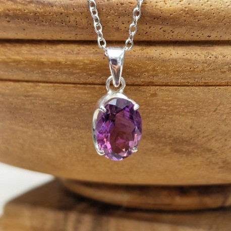 Améthyste - Pendentif Argent 925