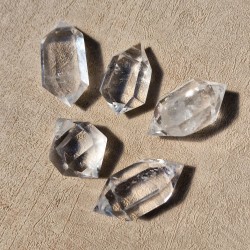Cristal de roche - double pointe