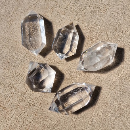Cristal de roche - double pointe