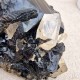 Tourmaline Noire - Schorl - Ihosy, Fianarantsoa, Madagascar