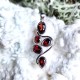 Grenat - Pendentif Argent 925 Rhodié