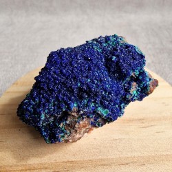 Azurite & Malachite - Sidi Ayad, Midelt - Maroc
