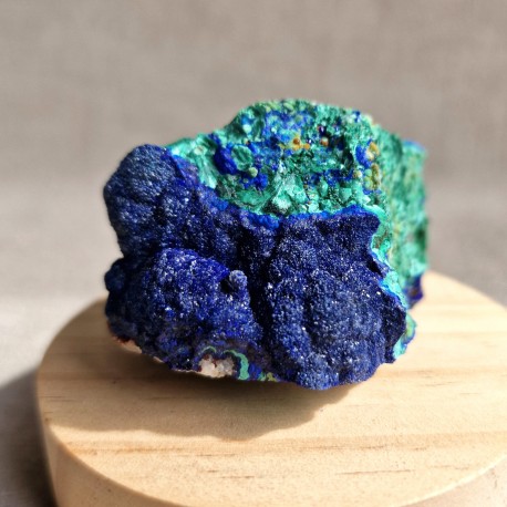 Azurite & Malachite - Sidi Ayad, Midelt - Maroc