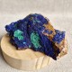 Azurite & Malachite - Sidi Ayad, Midelt - Maroc
