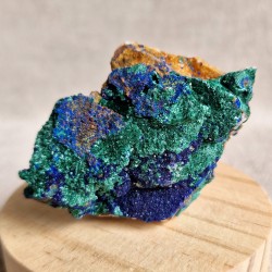 Azurite & Malachite - Sidi Ayad, Midelt - Maroc