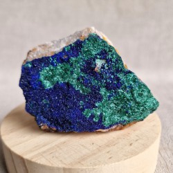Azurite & Malachite - Sidi Ayad, Midelt - Maroc