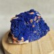 Azurite & Calcite - Sidi Ayad, Midelt - Maroc