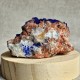 Azurite & Calcite - Sidi Ayad, Midelt - Maroc