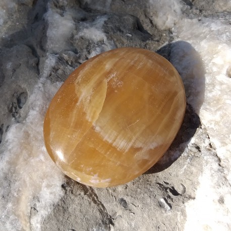 calcite jaune galet