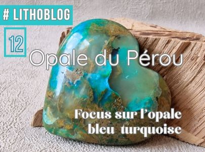 Opale Bleu Turquoise des Andes
